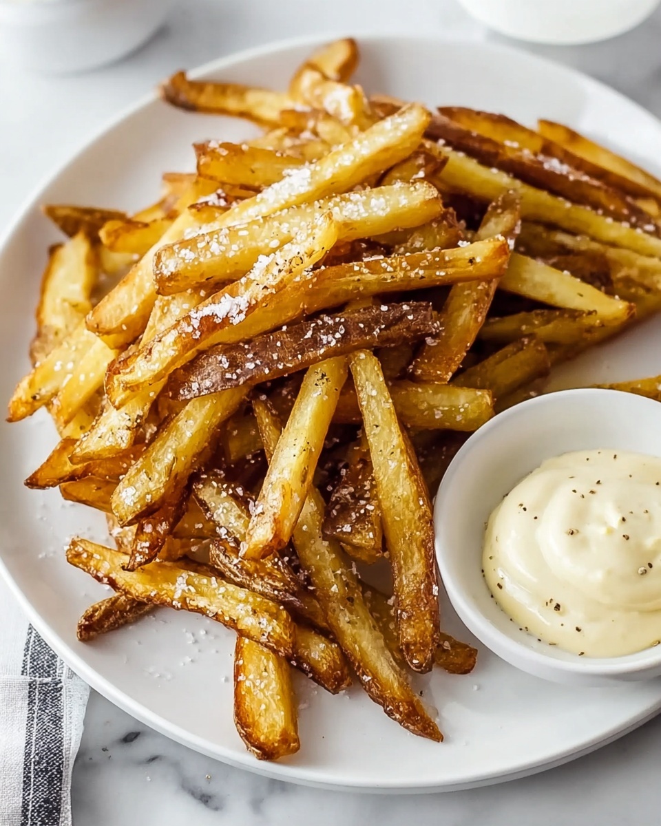 Air Fryer Garlic Parmesan Fries Recipe - Recipe Image