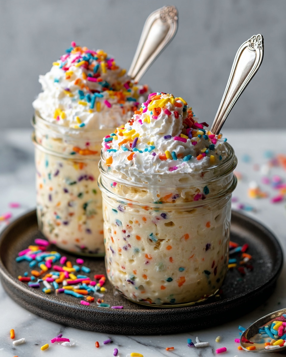 Birthday Cake Overnight Oats Recipe - Recipe Image