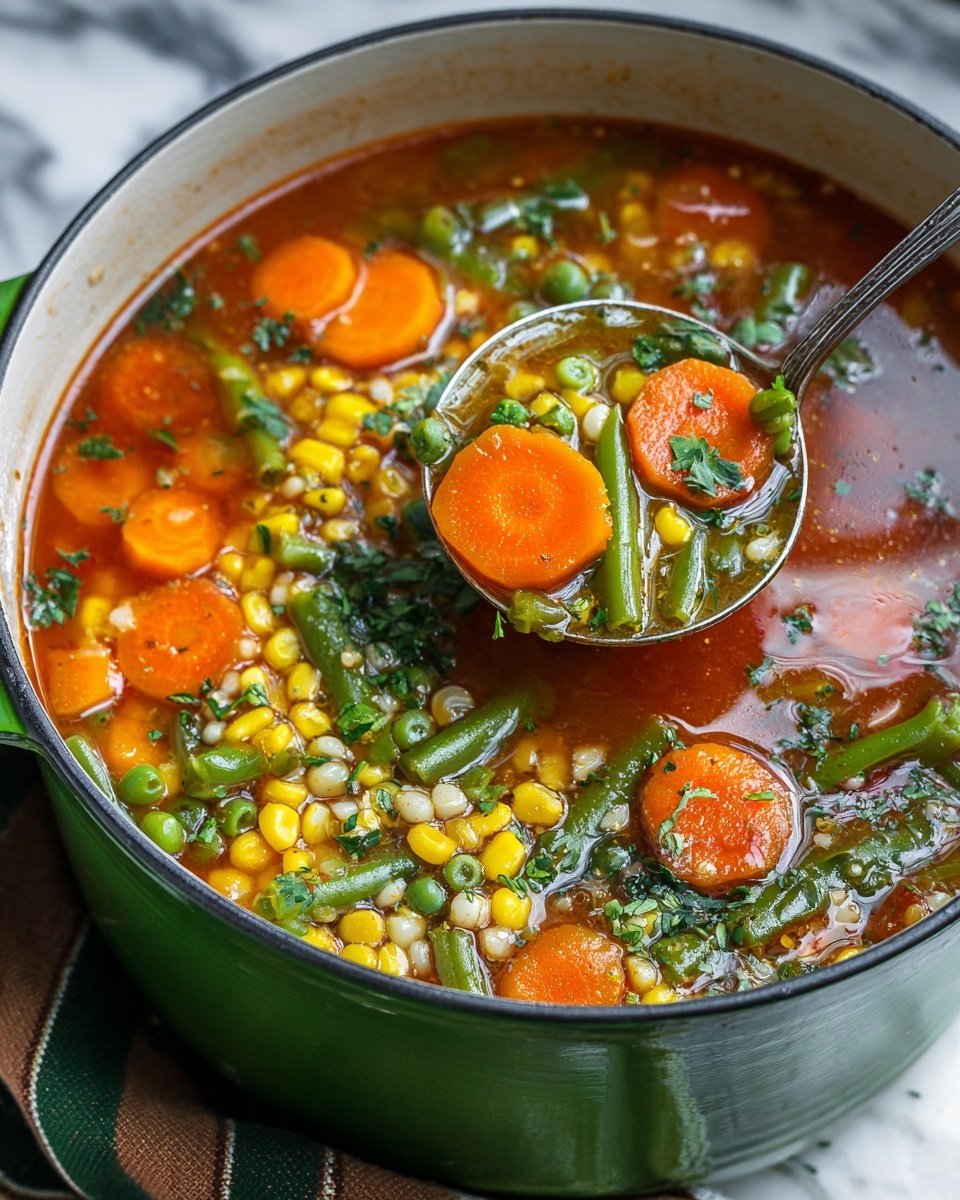 Hearty Vegetable Soup Recipe - Recipe Image