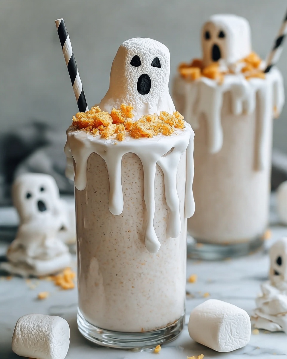 Drunken Ghost Milkshake Recipe - Recipe Image