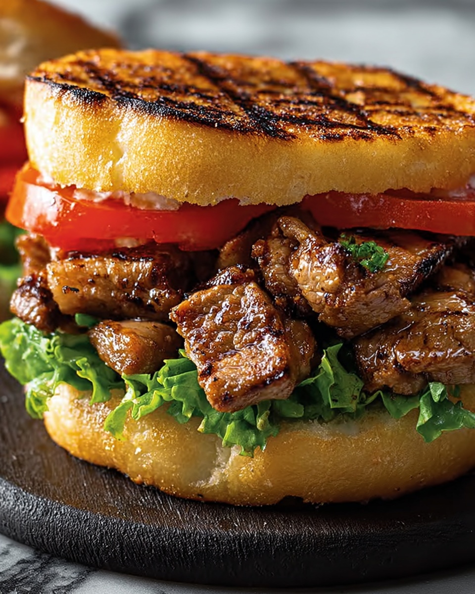 Grilled Mojo Chicken Cuban Sandwich Recipe - Recipe Image