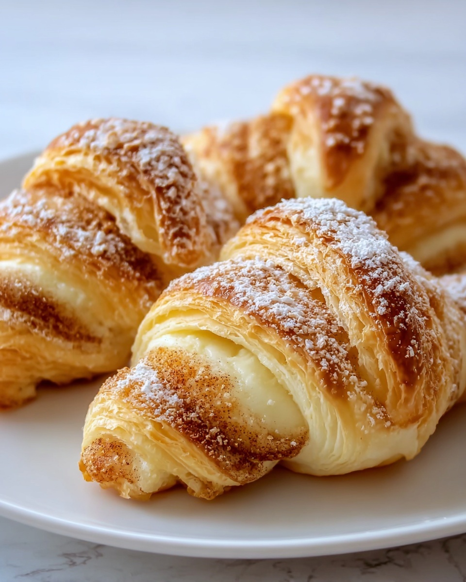 Warm Cinnamon Crescent Twists Recipe - Recipe Image