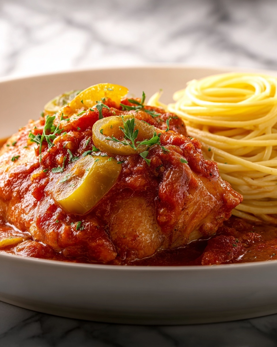 Slow-Cooker Italian Chicken Recipe - Recipe Image
