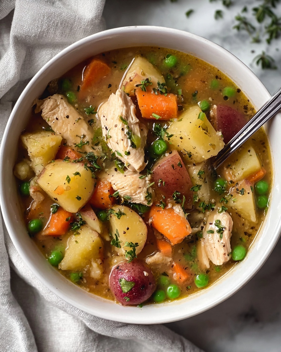 Slow Cooker Chicken Stew Recipe - Recipe Image