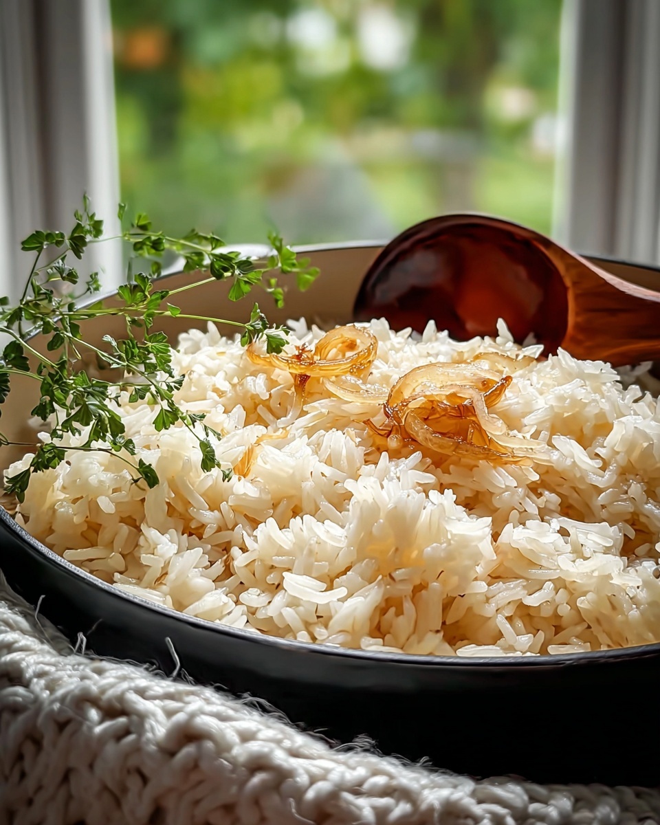 French Onion Butter Rice Recipe - Recipe Image