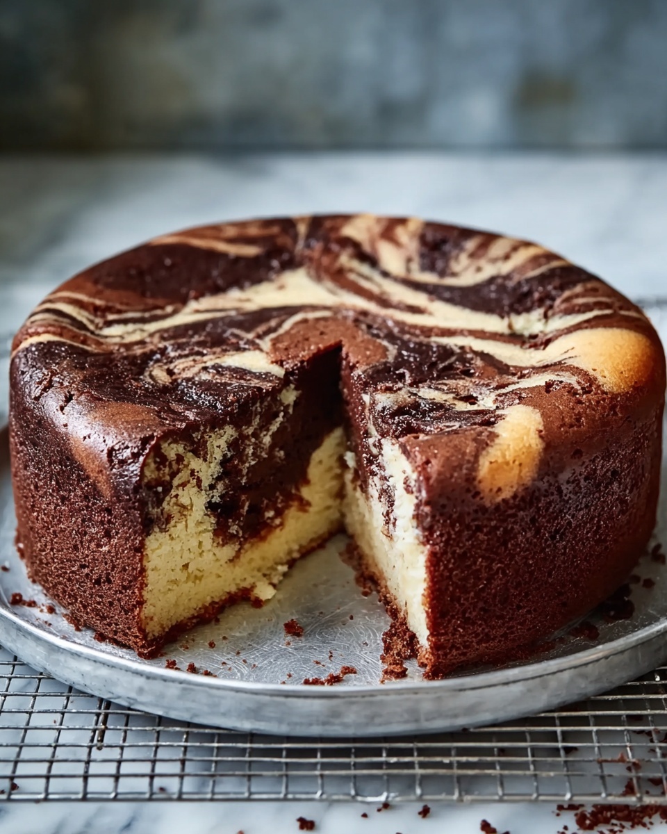 Classic Marble Cake Recipe - Recipe Image