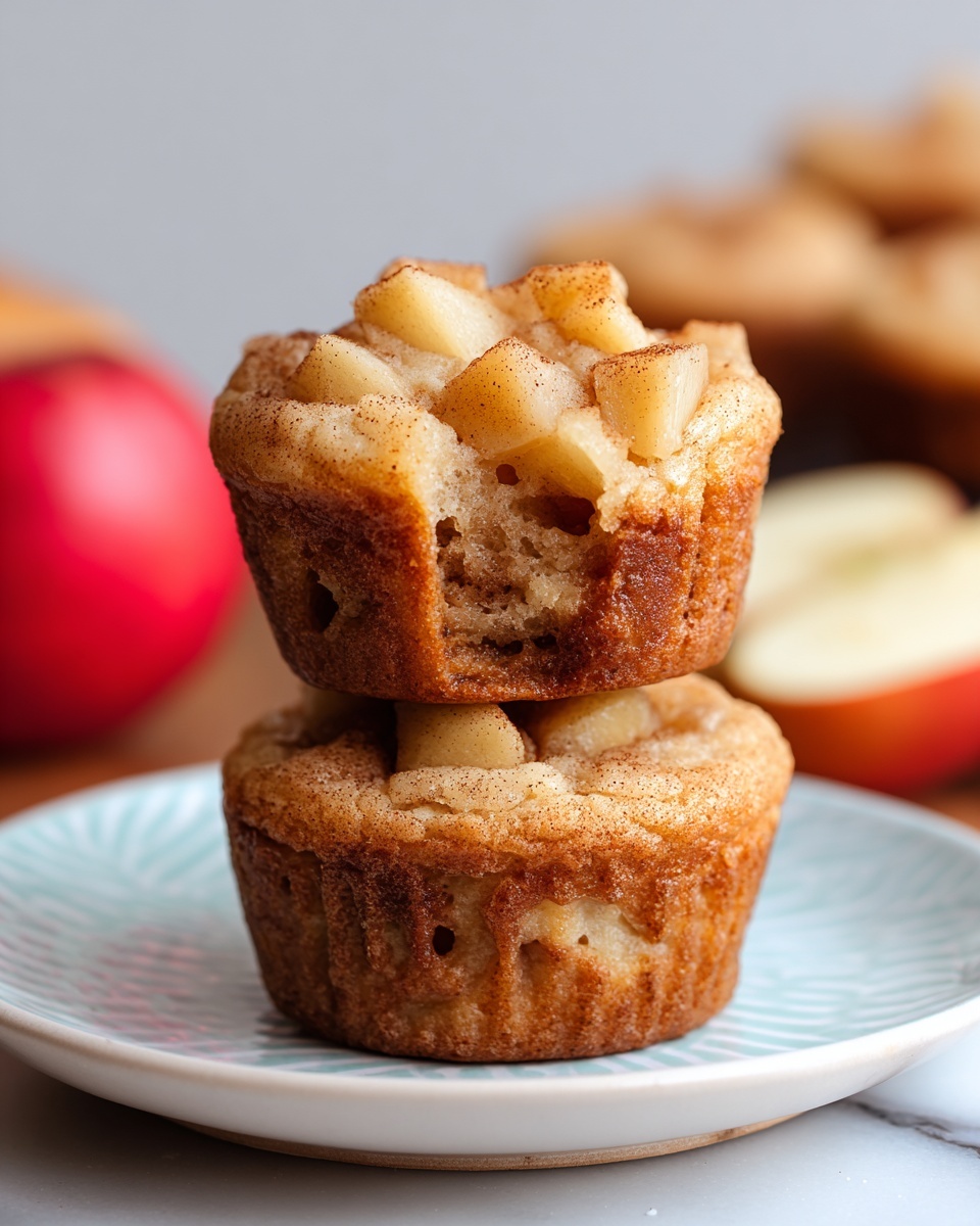 Apple Pie Protein Muffins Recipe - Recipe Image
