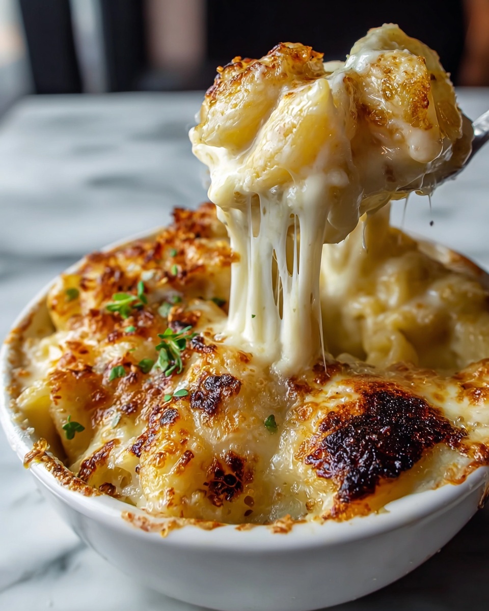 French Onion Soup Mac & Cheese Recipe - Recipe Image