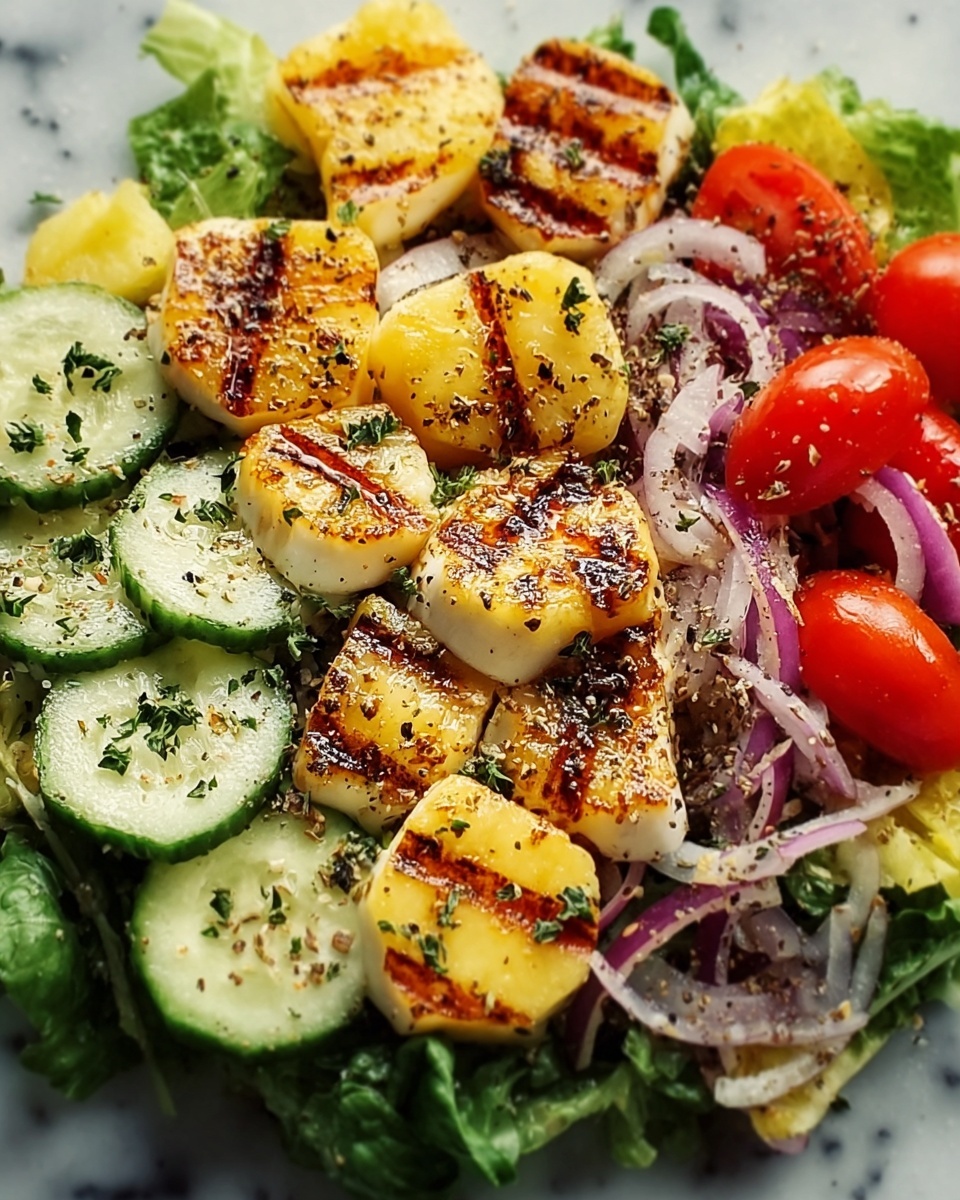 Weightloss Salad with Grilled Chicken and Fresh Veggies Recipe - Recipe Image