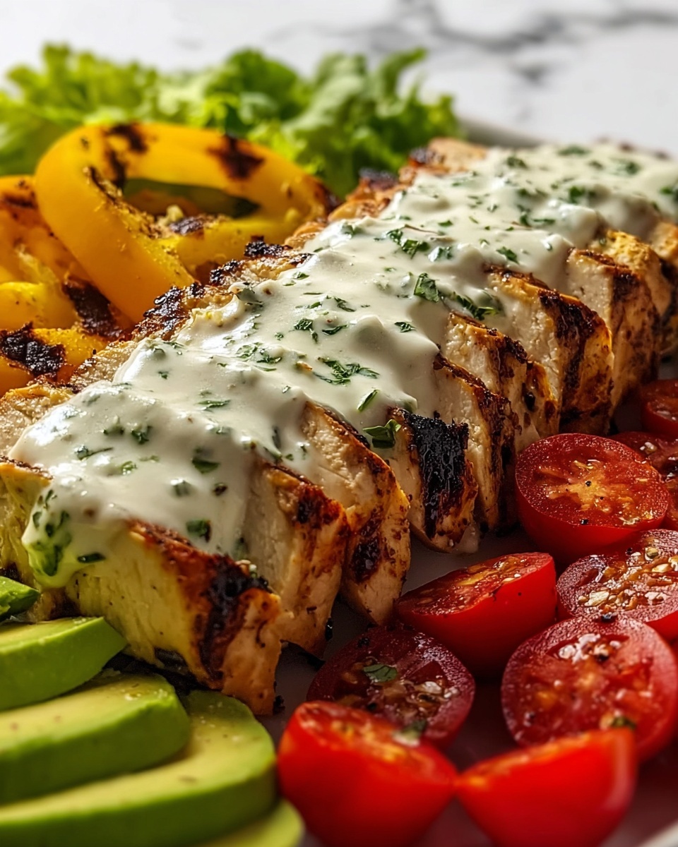Grilled Chicken & Avocado Salad Bowl Recipe - Recipe Image