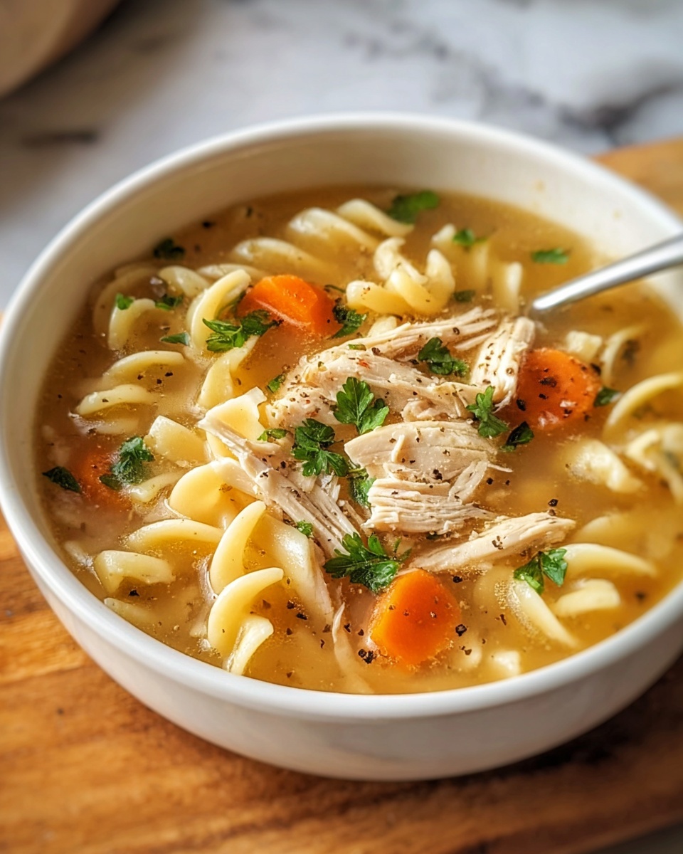Farmhouse Chicken Noodle Soup Recipe - Recipe Image