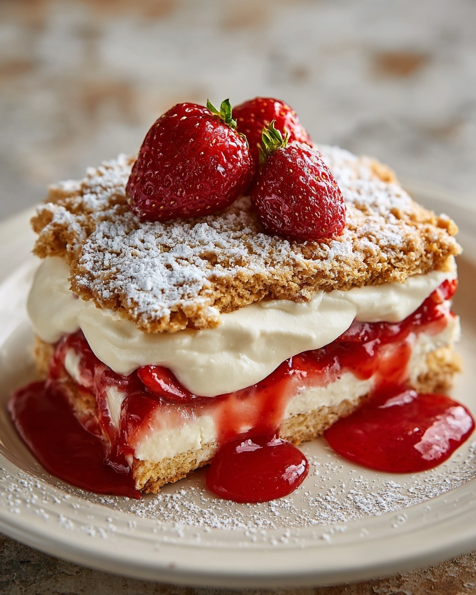 Fried Strawberry Cheesecake Sandwiches Recipe - Recipe Image
