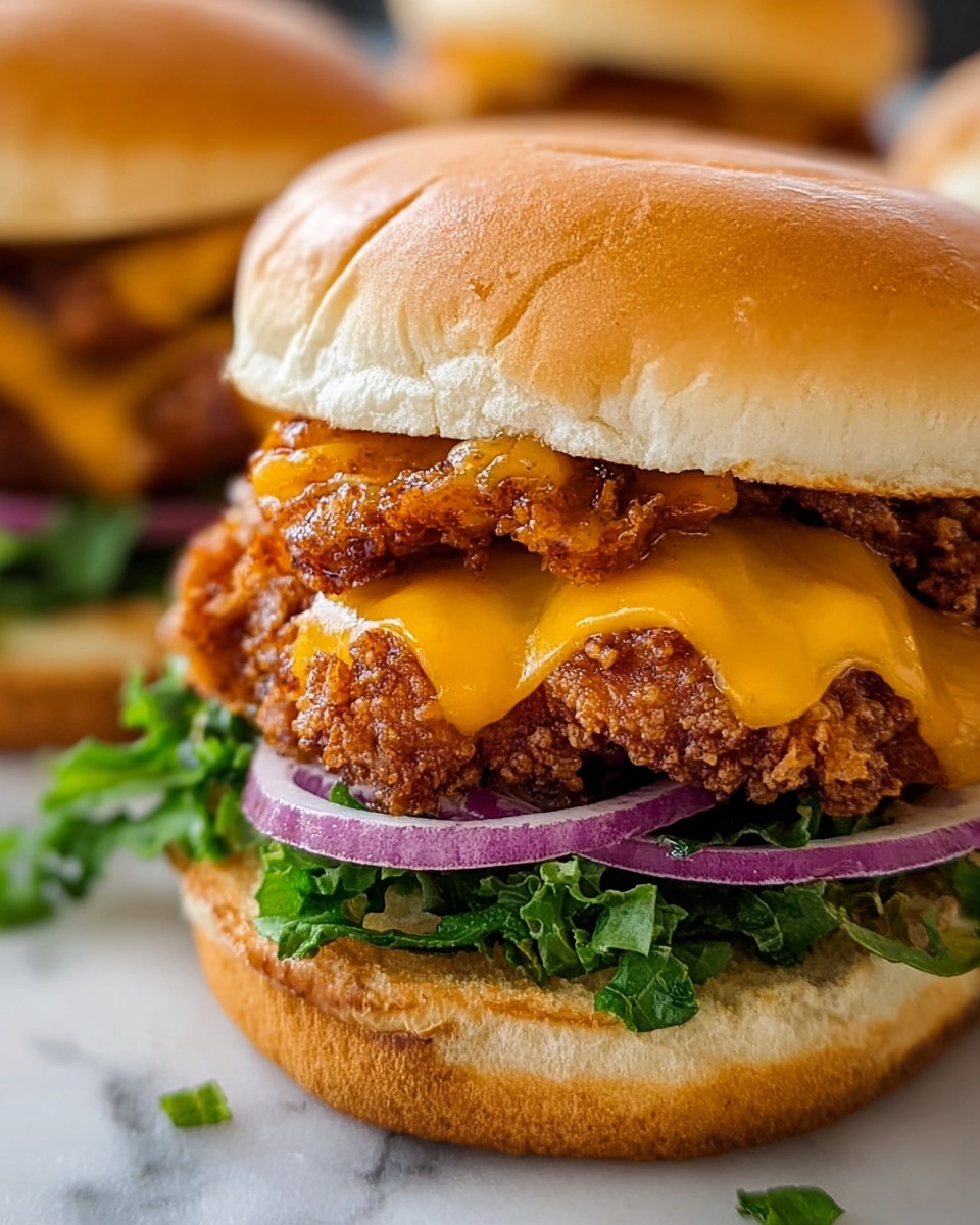 Hot Chili Chicken Burgers Recipe - Recipe Image