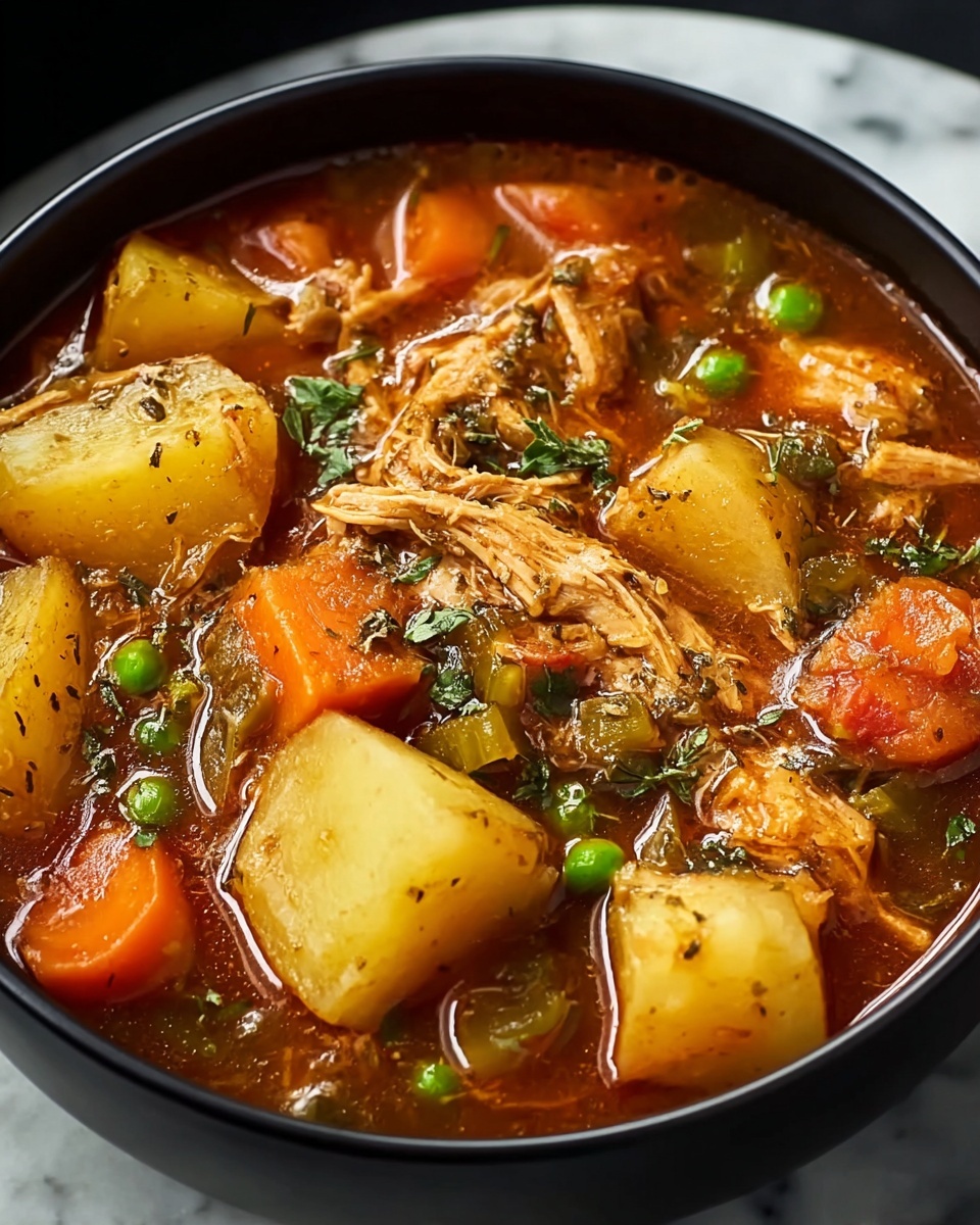 Hearty Chicken and Vegetable Stew Recipe - Recipe Image