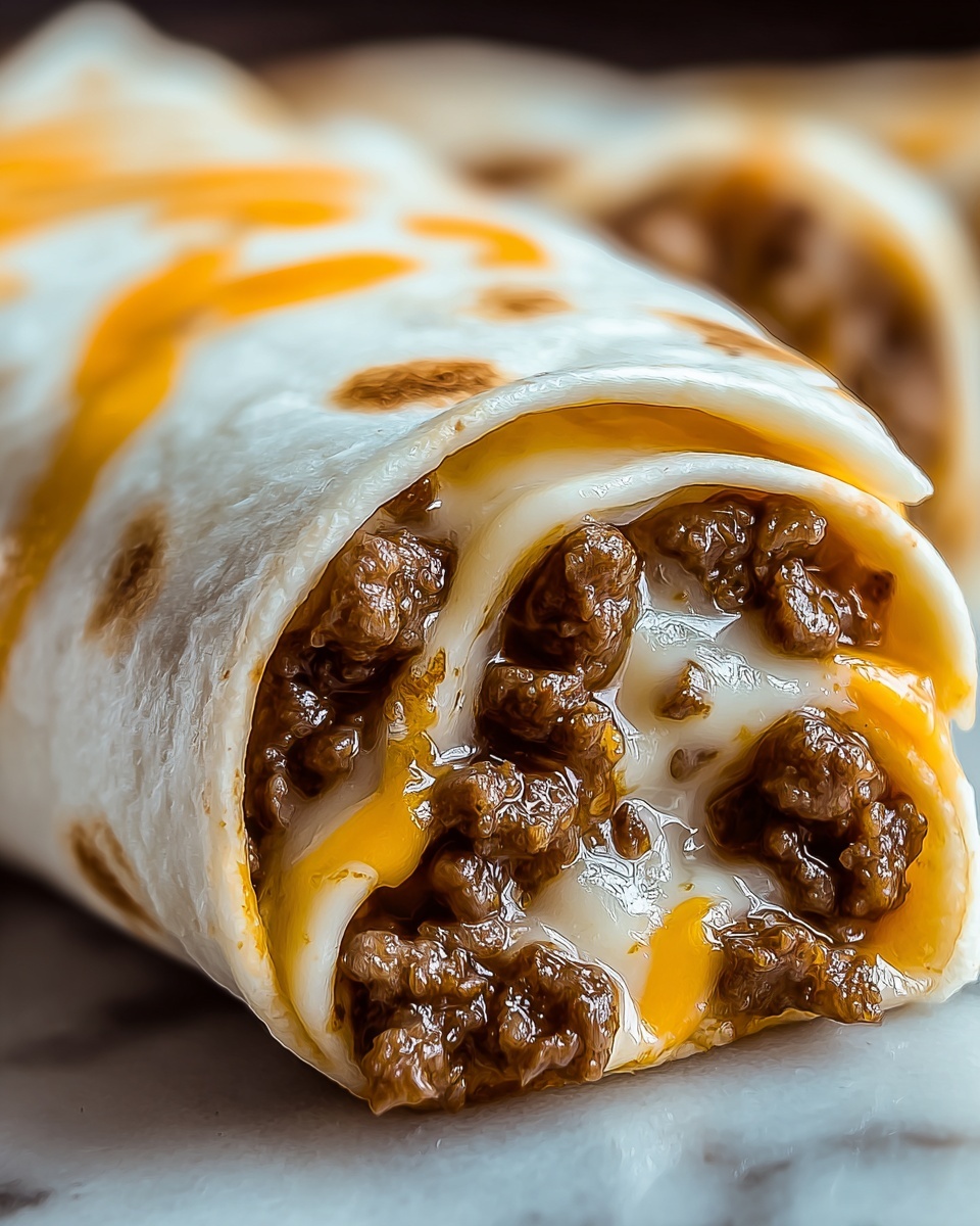 Taco Bell Beefy Melt Burrito Recipe - Recipe Image