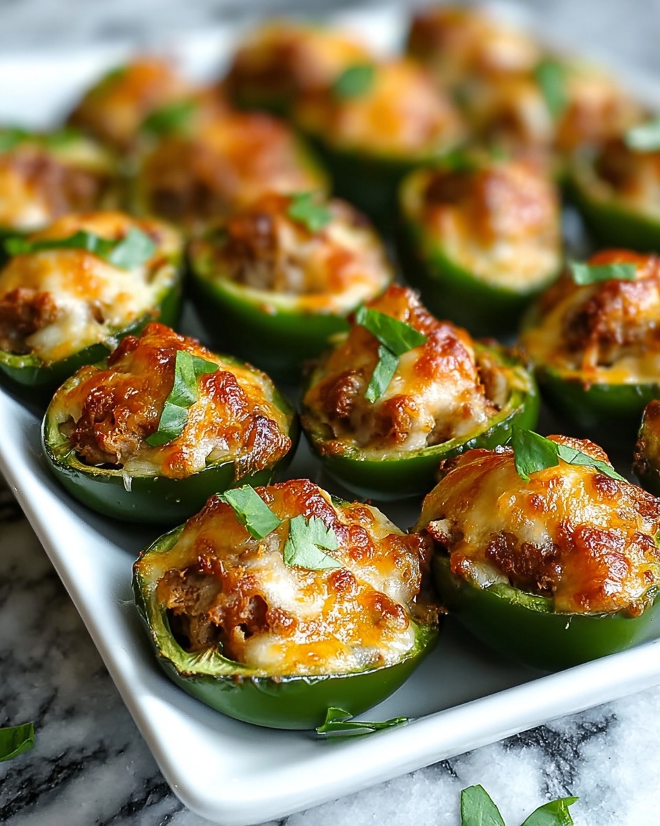 Savory Stuffed Jalapeño Bites Recipe - Recipe Image