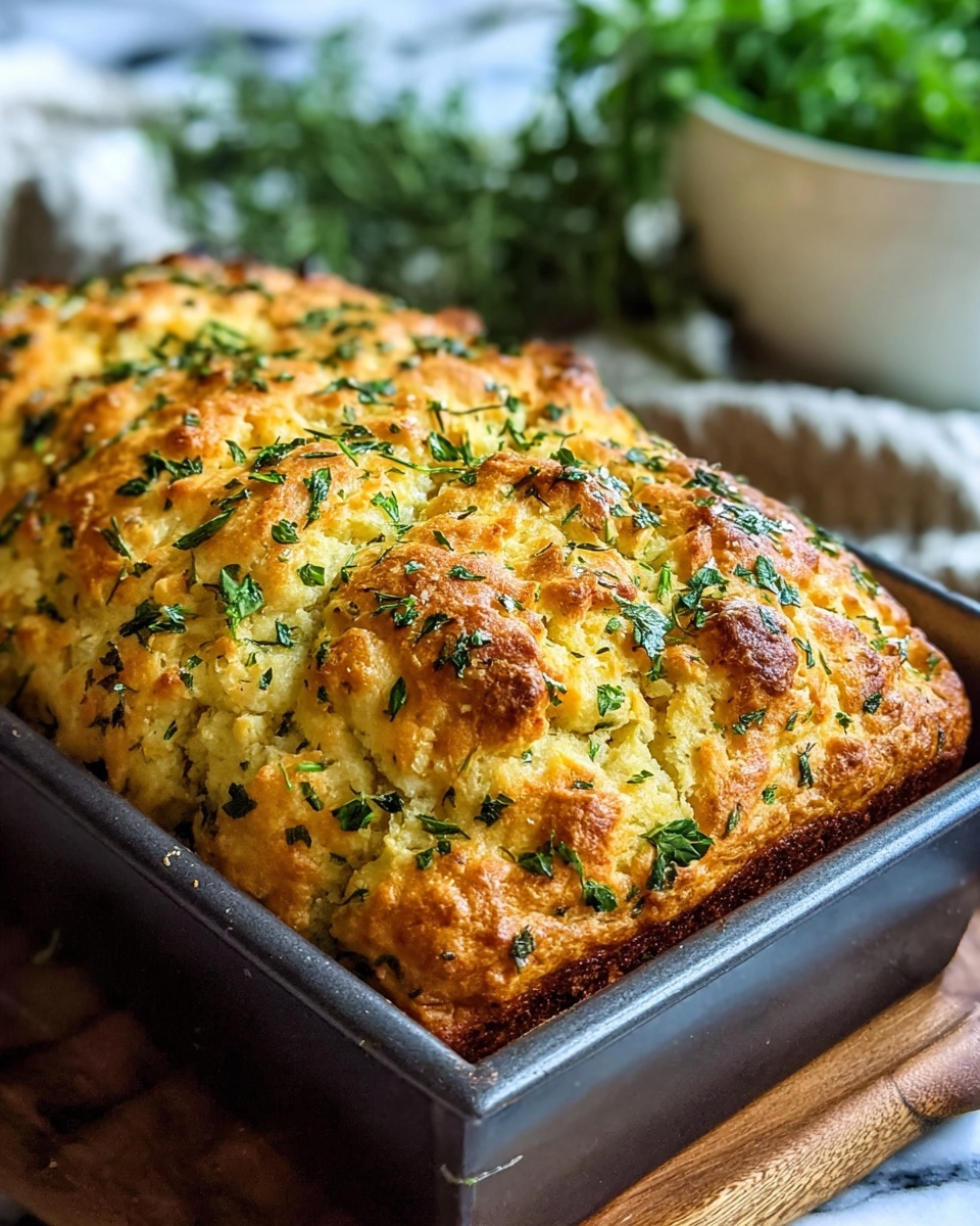 Herb & Cheese Quick Bread Recipe - Recipe Image