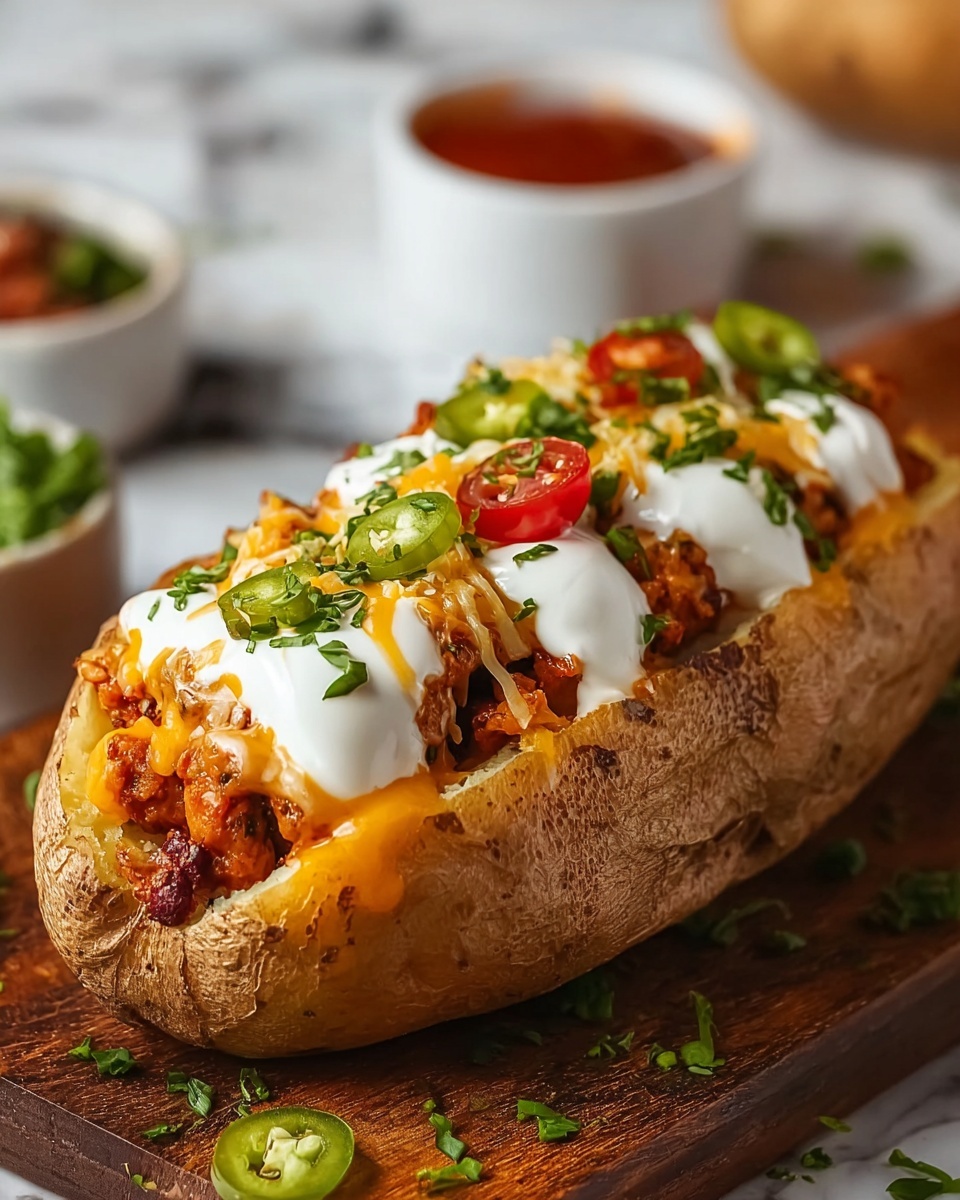 Taco Stuffed Sweet Potatoes Recipe - Recipe Image