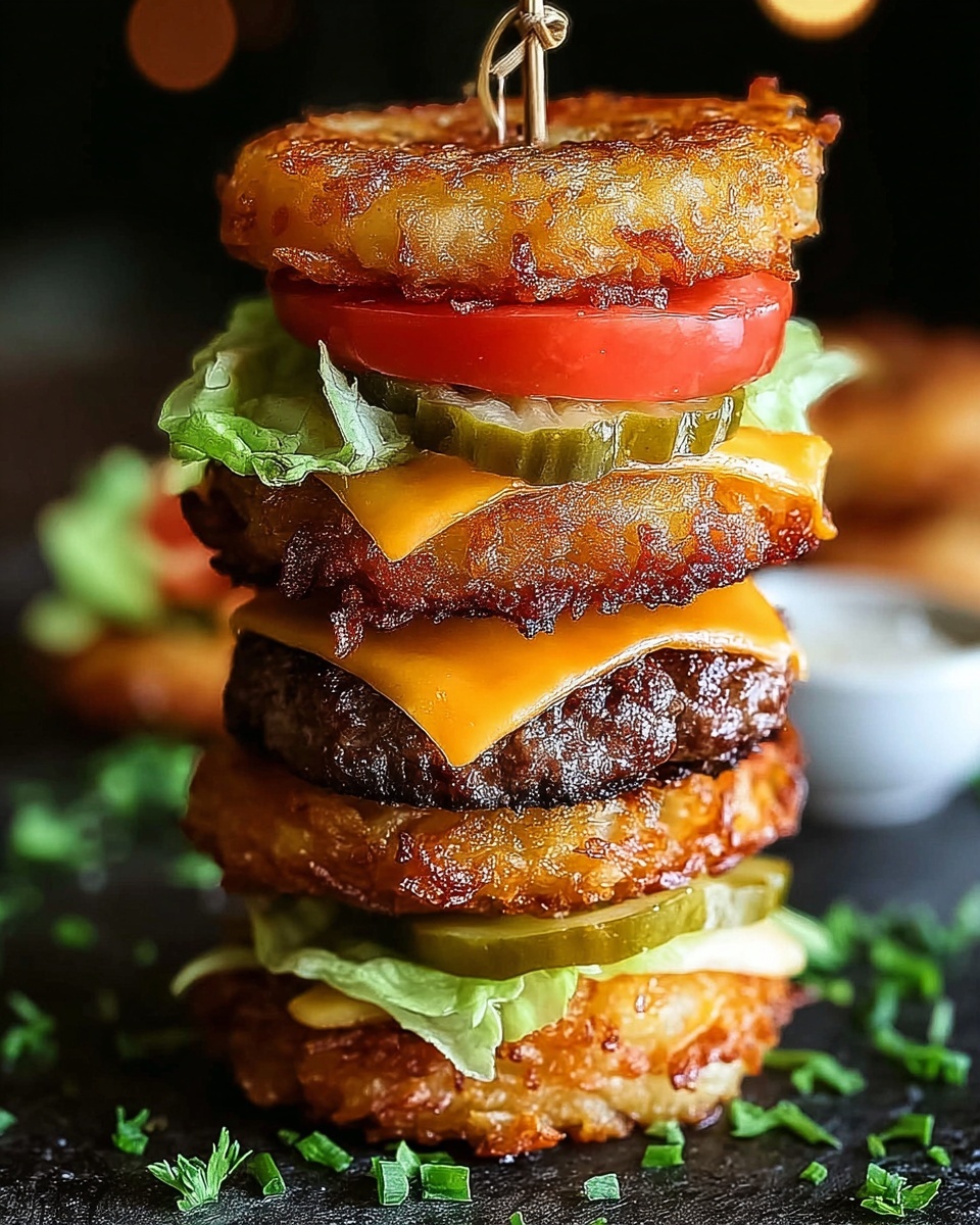 Mini Tater Tot Cheeseburgers Recipe - Recipe Image