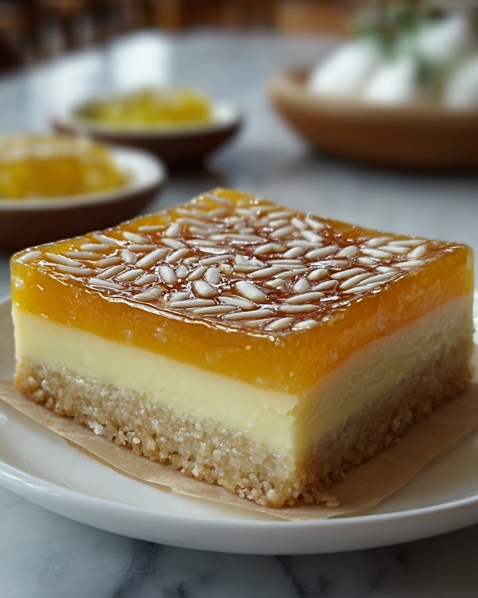 No-Bake Creamy Cassava Cake Recipe - Recipe Image