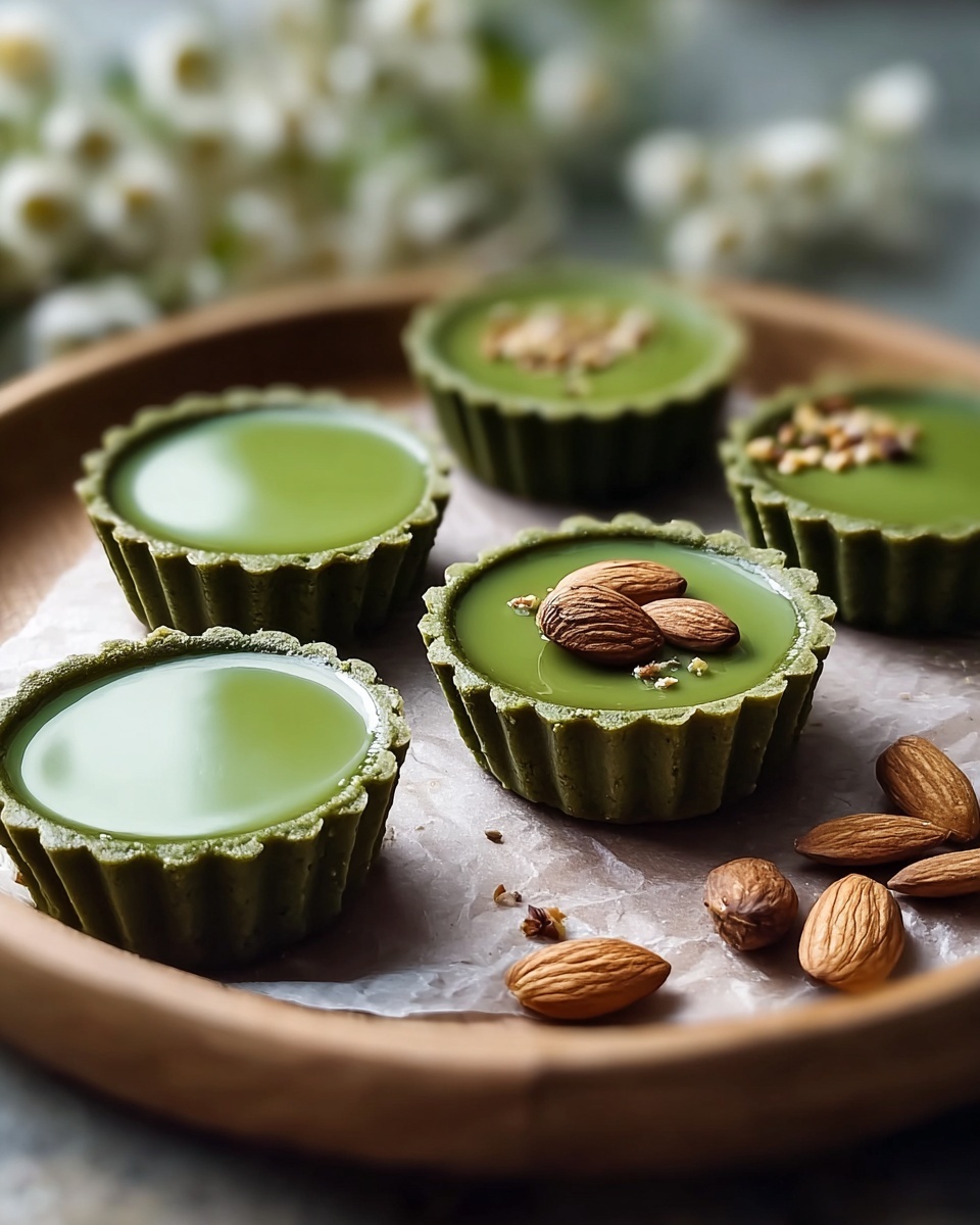 Matcha Coconut Almond Butter Cups Recipe - Recipe Image