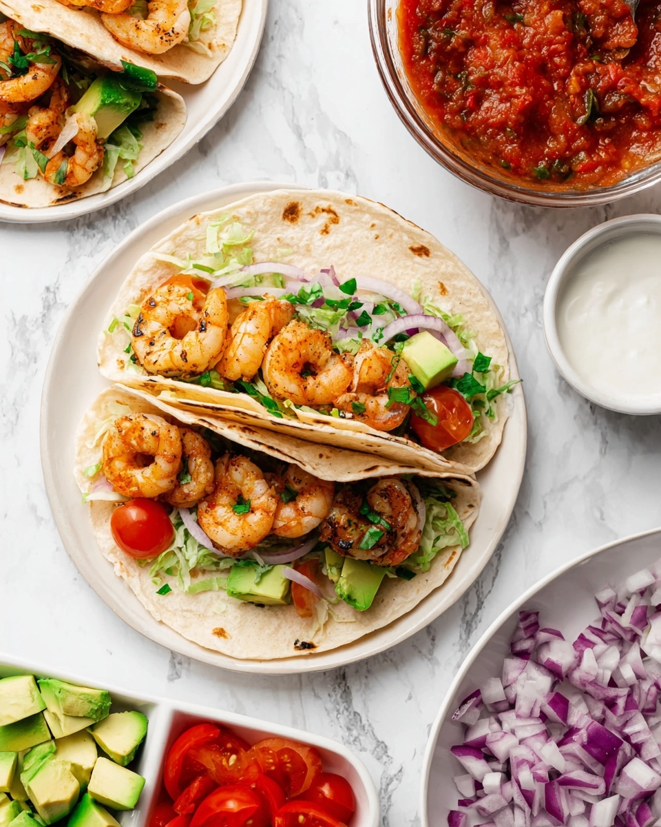 Easy Shrimp Tacos Recipe - Recipe Image