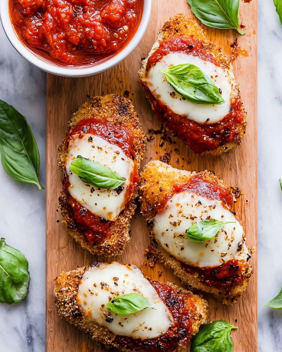 Healthy Baked Chicken Parmesan Recipe - Recipe Image