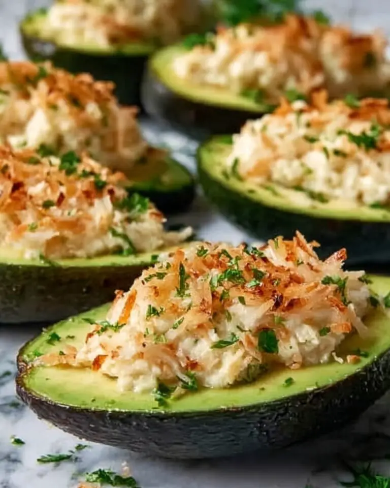 Crab Stuffed Avocados Recipe