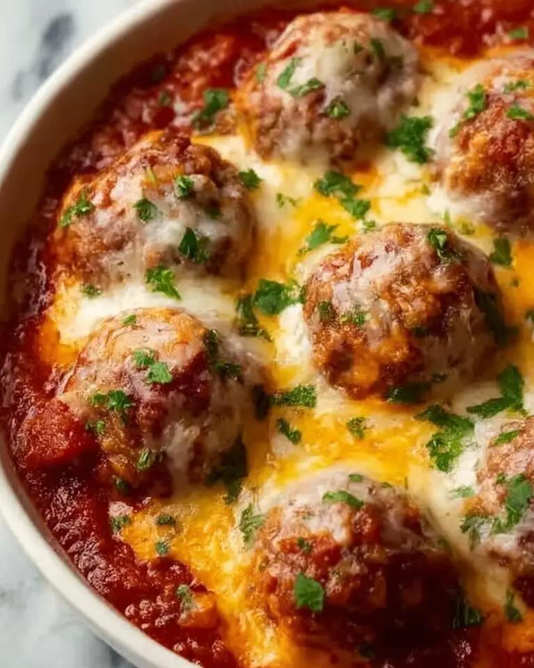 Dump and Bake Meatball Casserole Recipe