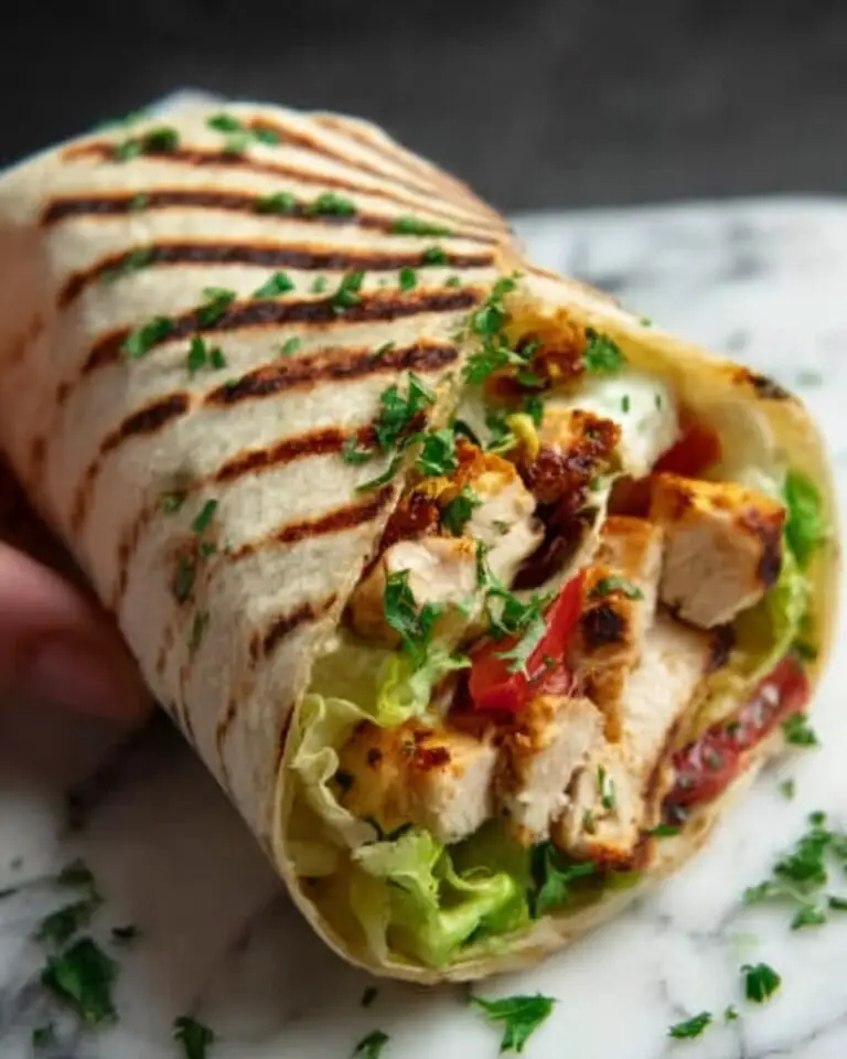Chipotle Ranch Grilled Chicken Burrito Recipe