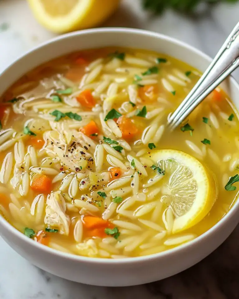 Lemon Orzo Soup Recipe for Comfort Recipe