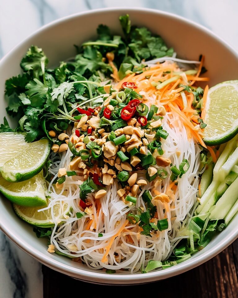 Vietnamese Noodle Salad with Tangy Dressing Recipe