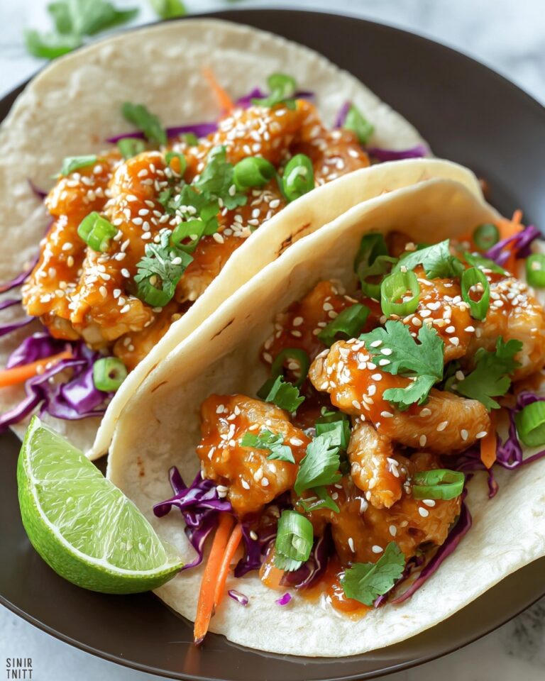 Crunchy Asian-Style Chicken Tacos Recipe