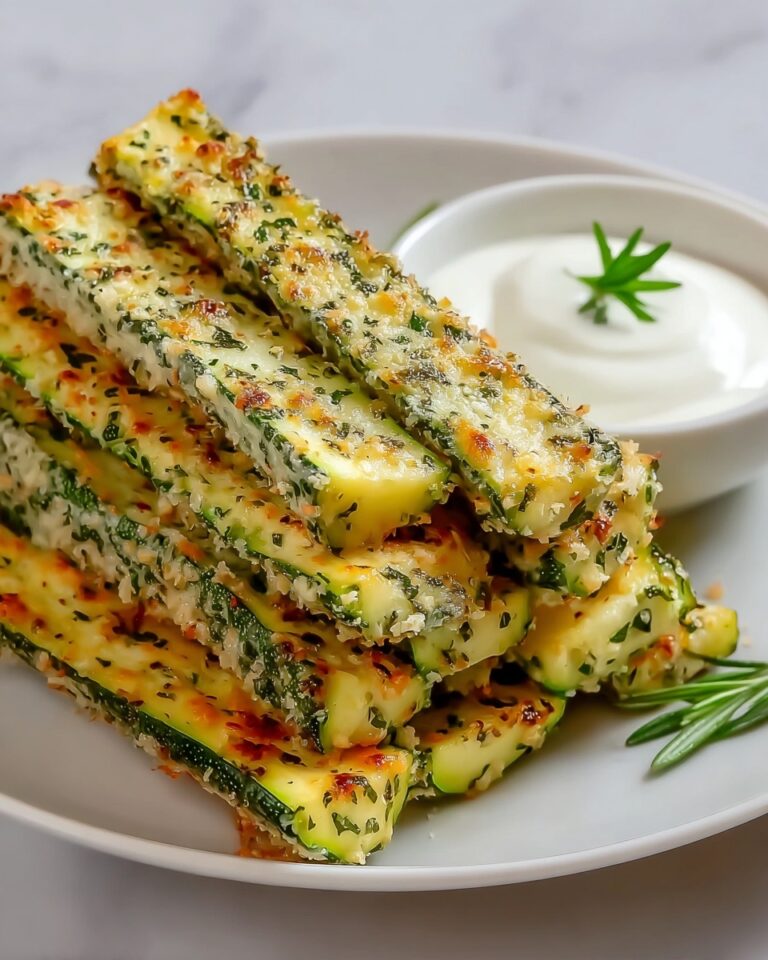 Vegan Baked Zucchini Sticks Recipe