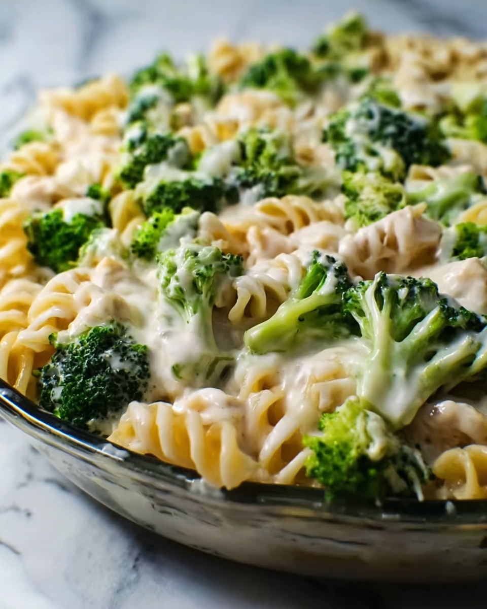Healthy Chicken Alfredo with Broccoli Recipe - Recipe Image