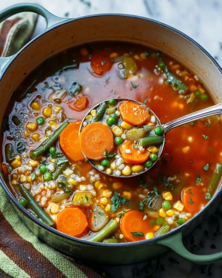 Hearty Vegetable Soup Recipe