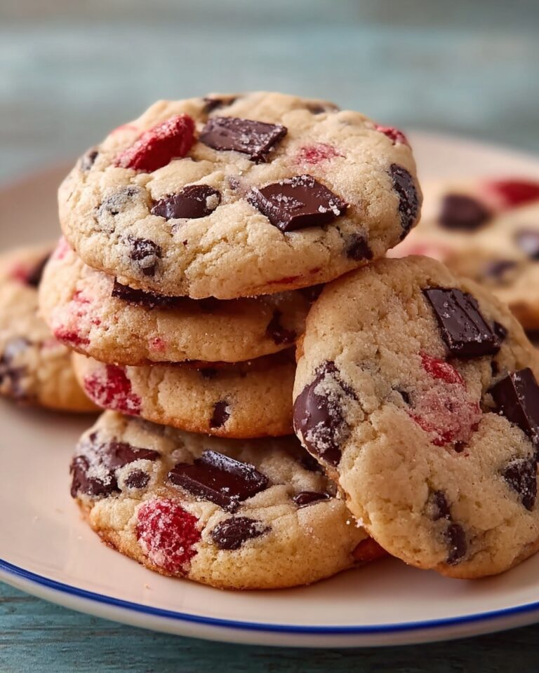 Cherry Almond Chocolate Chip Cookies Recipe