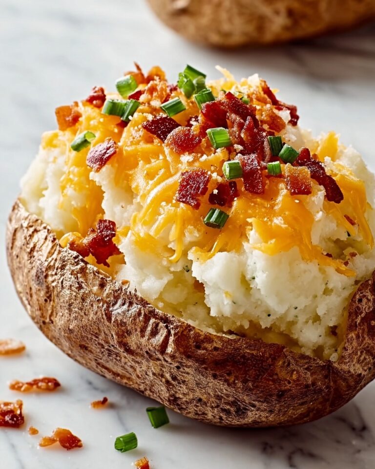 Grilled Baked Potatoes with Olive Oil and Sea Salt Recipe
