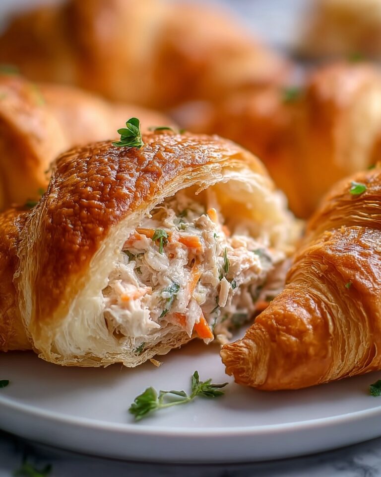 Chicken Stuffed Crescent Rolls Recipe