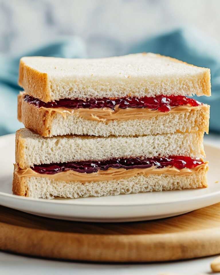 Classic Peanut Butter and Jelly Sandwich Recipe