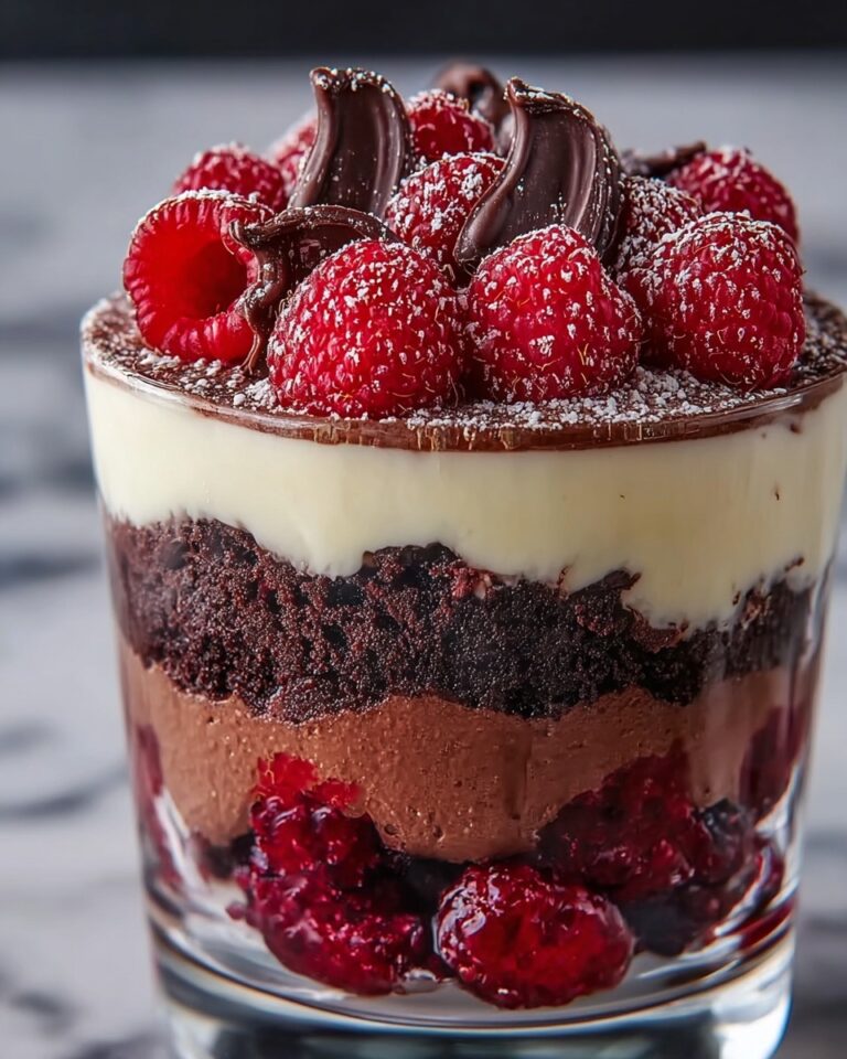 Raspberry Fudge Brownie Trifle Recipe