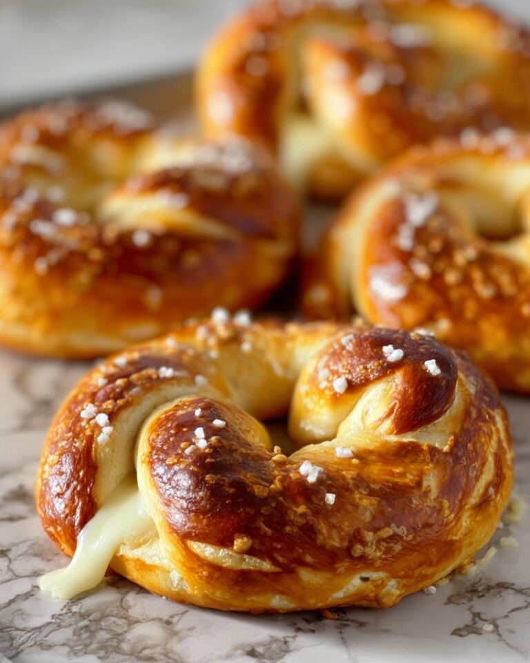 Cheese-Stuffed Pretzels Recipe