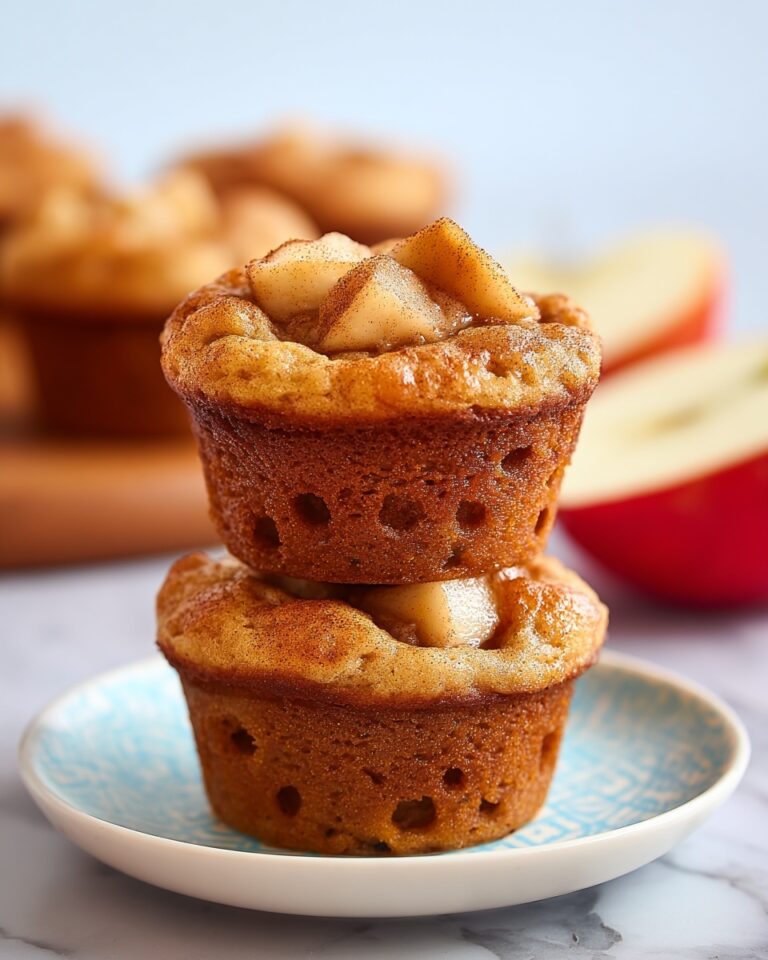Apple Pie Protein Muffins Recipe