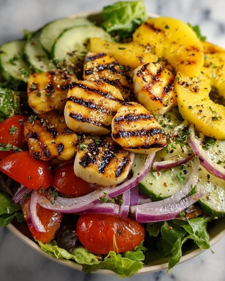 Weightloss Salad with Grilled Chicken and Fresh Veggies Recipe