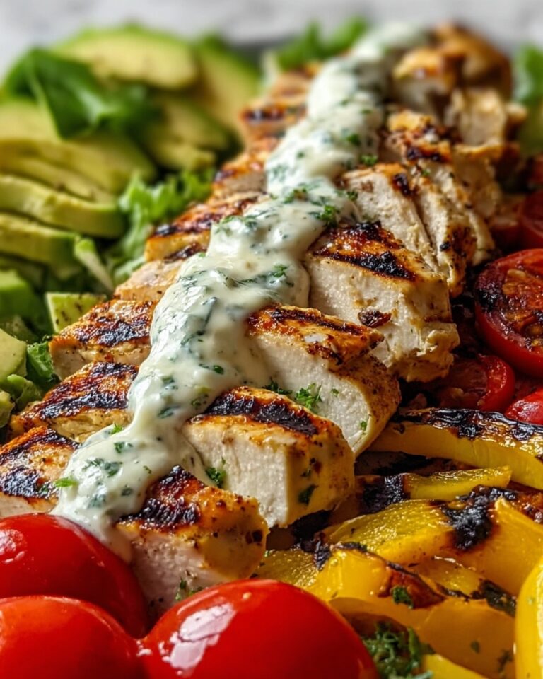 Grilled Chicken & Avocado Salad Bowl Recipe
