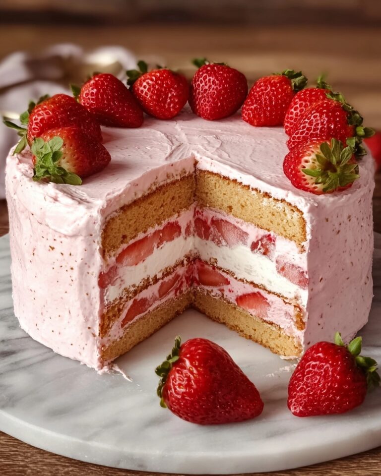 Strawberry Box Cake Recipe