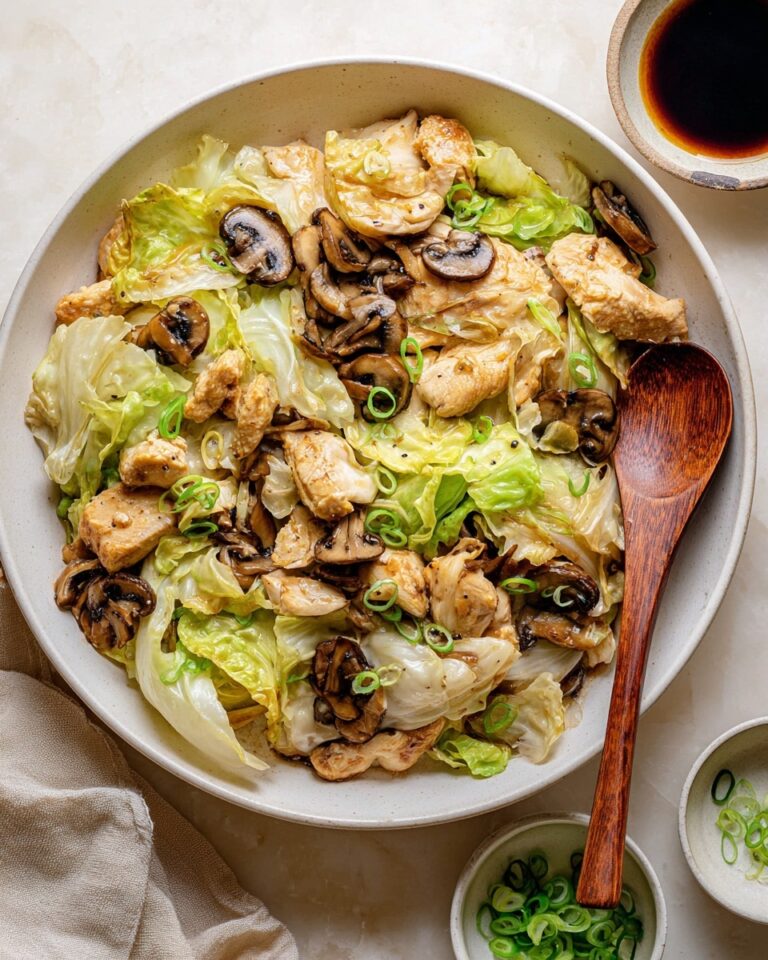 Chinese Chicken Cabbage Stir-Fry Recipe