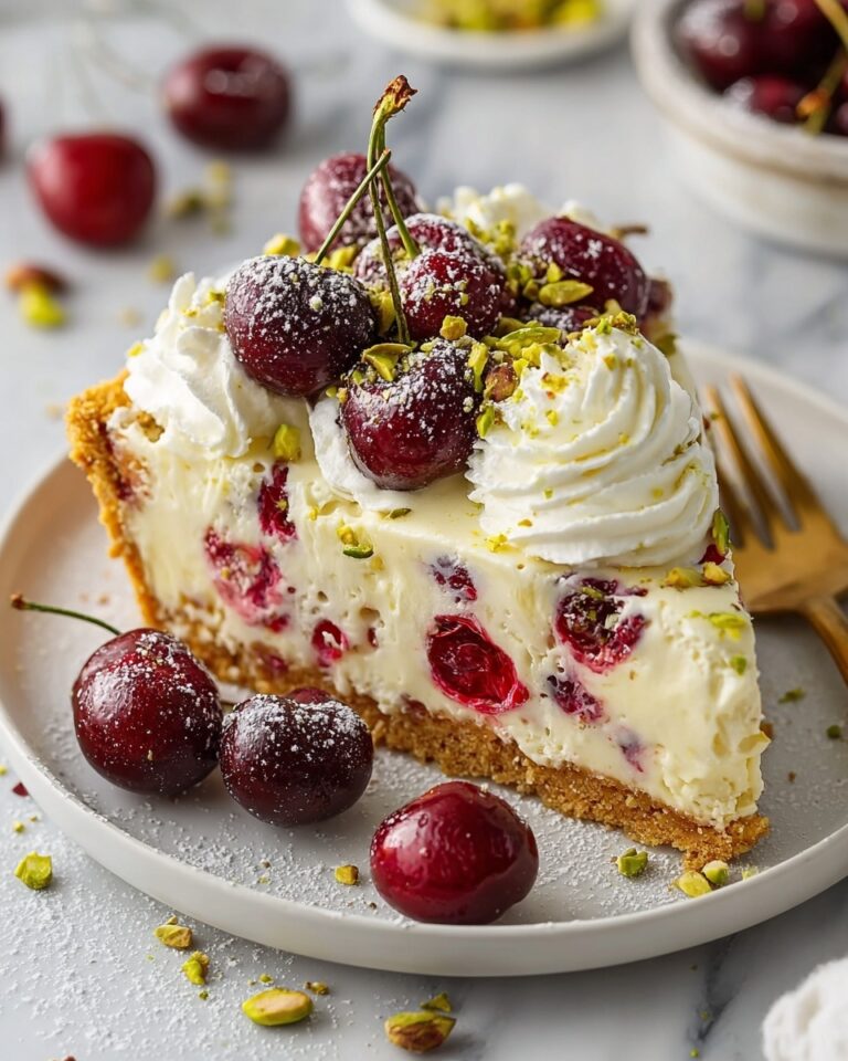Luscious Lemon-Lime Cherry Pistachio Cheesecake Recipe