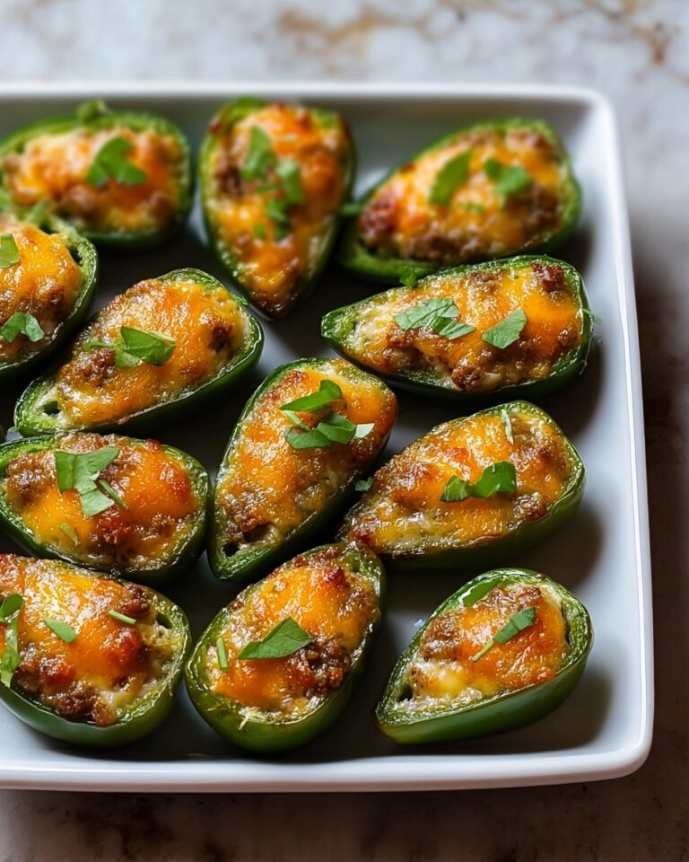 Savory Stuffed Jalapeño Bites Recipe