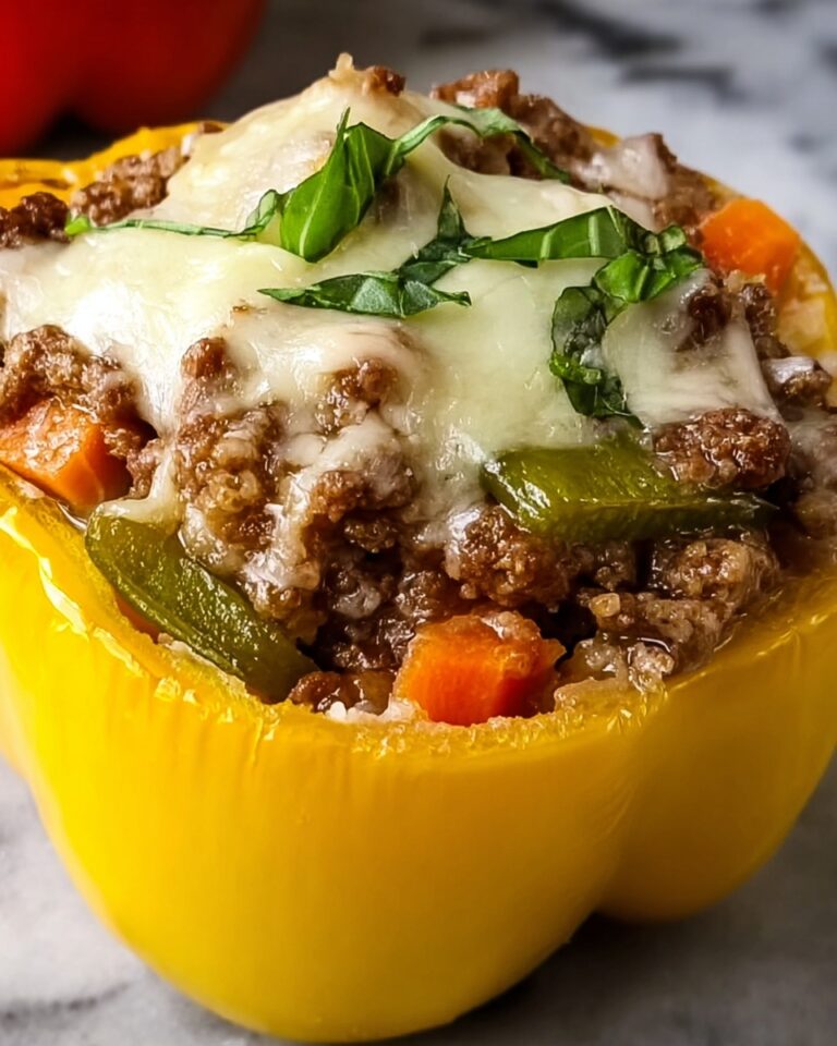 Philly Cheesesteak Loaded Stuffed Peppers Recipe